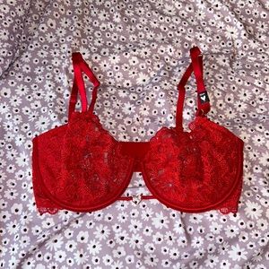 Red Victoria’s Secret Bra